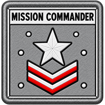 Mission Commander patch